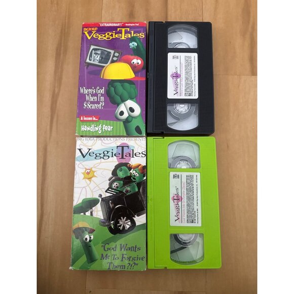 Big Idea VeggieTales VHS Lot Of 6 Lessons In - Picture 6 of 6